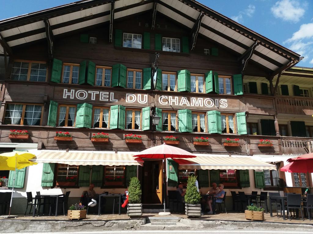 Hotel Du Chamois L'Etivaz Eksteriør bilde
